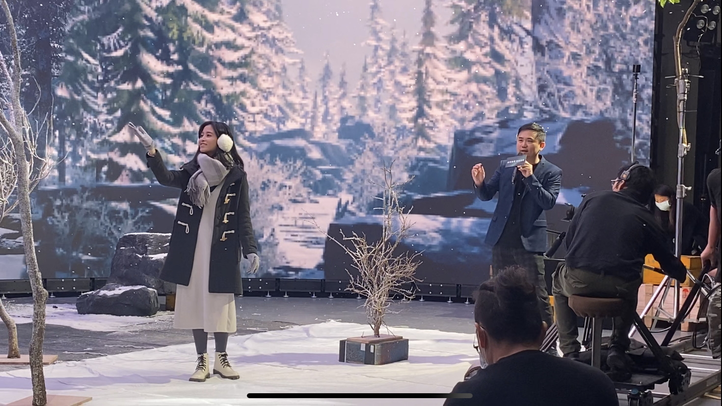 友達以ALED先進顯屏技術，與金馬獎視覺特效團隊「再現影像」攜手合作打造LED虛擬攝影棚，提供沉浸式表演體驗，並精簡拍攝成本與時間