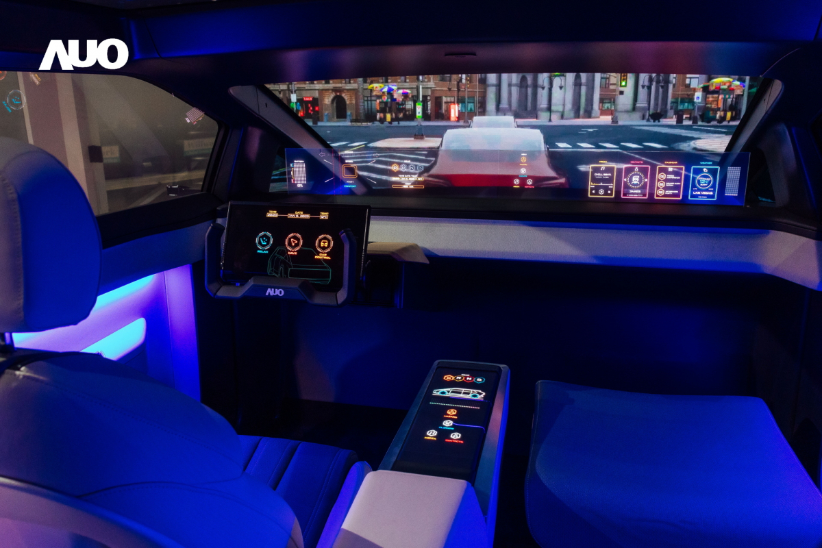 「友達智慧座艙2025」以使用者體驗為核心，運用Micro LED顯示科技為基礎搭配AI創新應用，打造沉浸、互動的座艙體驗，獲得台灣精品銀質獎